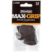 Dunlop 449P100 Max-Grip Nylon Standard Pick 1.0 mm plectrum set 12 stuks - thumbnail