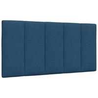 Bedframe zonder matras "Hanko" 100x200 cm stof blauw - thumbnail