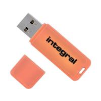 Integral INFD64GBNEONOR3.0 USB flash drive 64 GB USB Type-A 3.2 Gen 1 (3.1 Gen 1) Oranje - thumbnail