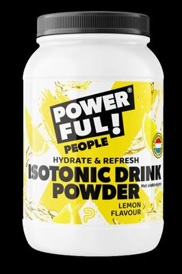 Powerful People Isotonic drink powder lemon flavour 500 Gram