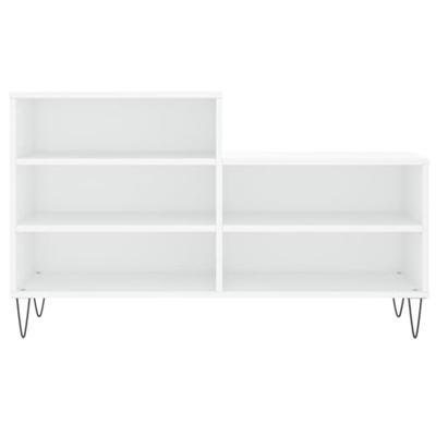 VidaXL Schoenenkast 102x36x60 cm bewerkt hout wit