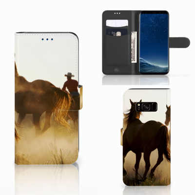 Samsung Galaxy S8 | Telefoonhoesje | Met pasjeshouder | Design Cowboy