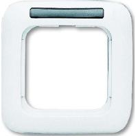 Busch-Jaeger 2CKA001754A2155 Frame Frame 1-voudig Zuiver wit (RAL 9010), Wit 1 stuk(s) - thumbnail