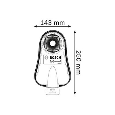 Bosch Professional GDE 68 Stofafzuiger 68mm - 1600A001G7 - thumbnail