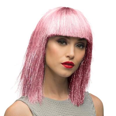 Boland Pruik crazy roze