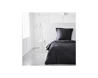 Vandaag essentiële duytte cover - 140 x 200 cm - 1 persoon - 100% une katoen - houtskool - thumbnail