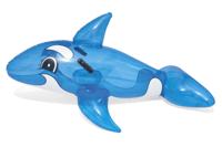 Bestway Opblaasbare Blauwe Walvis Figuur met Handvatten 157x94 cm +3 Jaar Strand en Zwembad 41037 - thumbnail