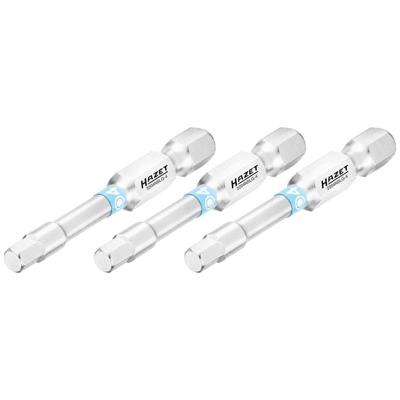 HAZET Bit 2204NSLG-4/3 · 1/4 inch (6,3 mm) zeskant massief · Binnen-zeskant-profiel · 3-delig · SW 4 mm