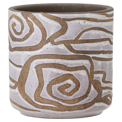 Bloomingville Bloempot Lija Wit 12 x 12 x 12