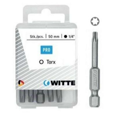 Set van tips WITTE Torx TX 30 5 Stuks