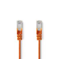 CAT5e SF/UTP-Netwerkkabel | RJ45 Male - RJ45 Male | 0,5 m | Oranje - thumbnail