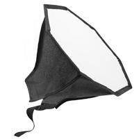 Walimex Octagon softbox voor systeemflits, 28 cm, universele diffuser voor flitslicht, compacte flitsen van Canon, Nikon, Sigma, Sony, Pentax, Olympus, Panasonic Lumixpak, Sunvita Flash, Nissin - thumbnail