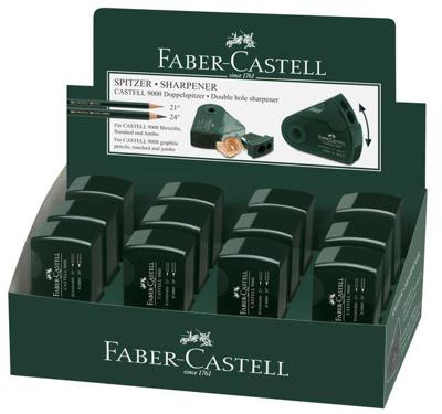 Faber Castell puntenslijper "Sleeve" groen