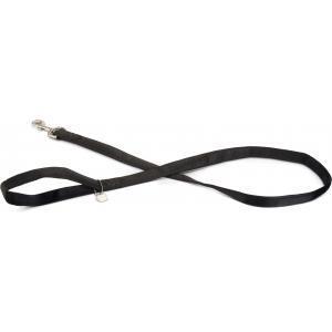 Hondenriem Mac Leather 120cm x 25mm zwart