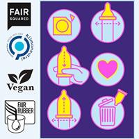 Fair Squared Mix Condooms 50 stuks - thumbnail