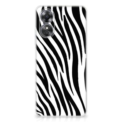 OPPO A17 | TPU Hoesje | Zebra OPPO A17 | TPU Hoesje | Zebra