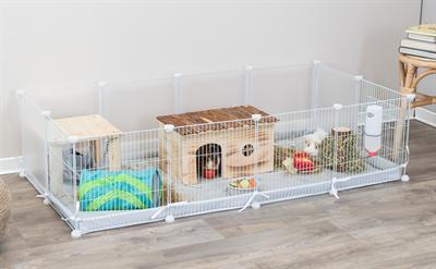 TRIXIE INDOORREN METAAL / KUNSTSTOF WIT