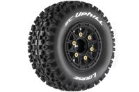 Louise 1/10 SC-UPHILL Shortcourse Soft Banden Op Zwarte Velgen (L-T3223SB) - thumbnail