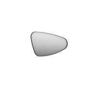 INK SP22 Spiegel - 80x4x50cm - organisch - in stalen kader - rechts aluminium zwart mat 8409200 - thumbnail