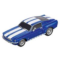 Carrera ford mustang '67 - racing blue 1:43 - thumbnail