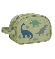 Etui voor jongens DINOS A Little Lovely Company kaki - thumbnail