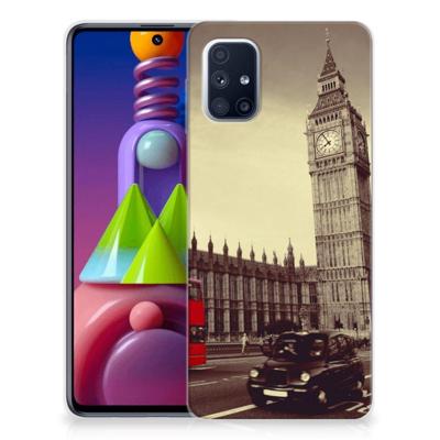 Samsung Galaxy M51 | Silliconen Back Cover | Londen