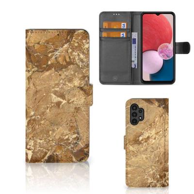 Samsung Galaxy A13 (4G) | Bookcase | Marmer Creme Samsung Galaxy A13 (4G) | Bookcase | Marmer Creme