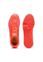 PUMA Future 9 Play Zaalvoetbalschoenen (IN) Felrood Zilver Zwart - thumbnail