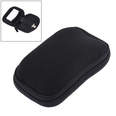 Neopreen U disk opberghoes tas grootte: 12x8cm (zwart)