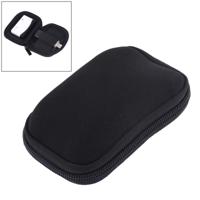 Neopreen U disk opberghoes tas grootte: 12x8cm (zwart) - thumbnail