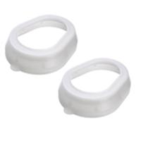 Dräger pad deksels/accessoire - 2xwit - v/Dräger X-Plore 3300 - thumbnail