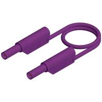 Hirschmann Test & Measurement MLS WS 200/2,5 Veiligheidsmeetsnoer Banaanstekker 4 mm Banaanstekker 4 mm 2.00 m Violet 1 stuk(s) - thumbnail