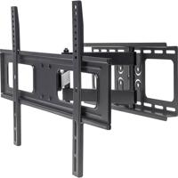 Manhattan 461283 TV-beugel 94,0 cm (37) - 177,8 cm (70) Kantelbaar, Zwenkbaar Voor curved TVs, Variabele afstand tot de muur, Verstelbare ondersteun - thumbnail