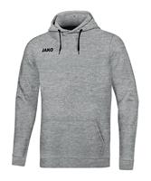 JAKO 6765K Sweater Met Kap Base Kids - Lichtgrijs Gemeleerd - 164 - thumbnail