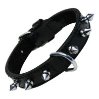 Hondenhalsband Gloria Zwart Spikes (55 cm) - thumbnail