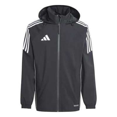 adidas Tiro 24 Regenjas Zwart Wit adidas Tiro 24 Regenjas Zwart Wit