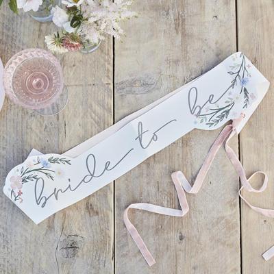 Sjerp &apos;Bride To Be&apos; Floral