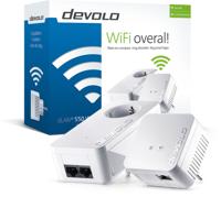Devolo dLAN 550 WiFi Starter Kit Ethernet LAN Wi-Fi Wit 2 stuk(s) - thumbnail