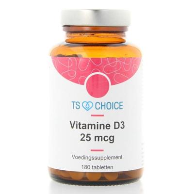 TS Choice Vitamine D3 25 mcg Tabletten