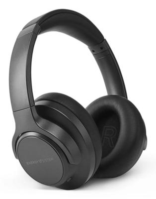 Energy Sistem Silent ANC hoofdtelefoon met ruisonderdrukking (hybride ANC, gerecyclede kunststof, Bluetooth 5.3, 100 uur accu, Quick Charge)