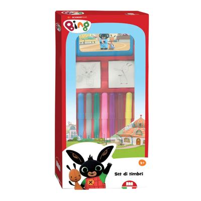 Multiprint Bing stempelset met viltstiften