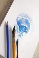 Tekenblok Clairefontaine Paint On A4 gekorreld 20 vel 250gr | 4 stuks - thumbnail