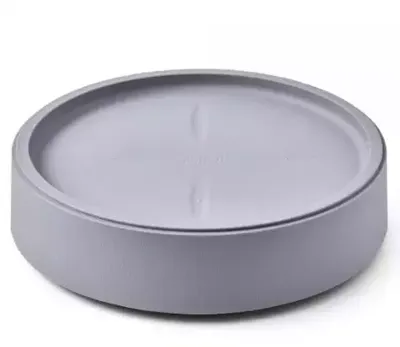 Bloempot Trolley medium l40b40cm lichtgrijs