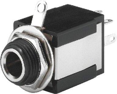 Monacor T-637SI 6.3 mm Jackplugstekker