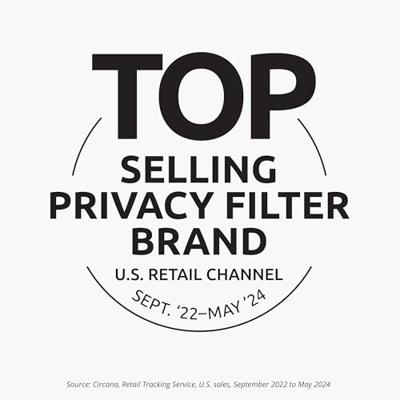 Kensington MagPro™ Privacy Filter Privacyfolie Laptop 33,8 cm (13,3) Beeldverhouding: 16:9 K58351WW Universal - thumbnail