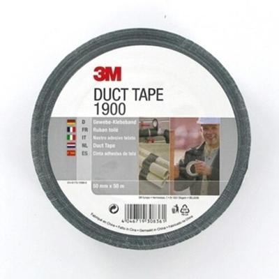 3M 1900S50 Textieltape Zwart (l x b) 45.7 m x 48 mm 1 stuk(s) 3M 1900S50 Textieltape Zwart (l x b) 45.7 m x 48 mm 1 stuk(s)