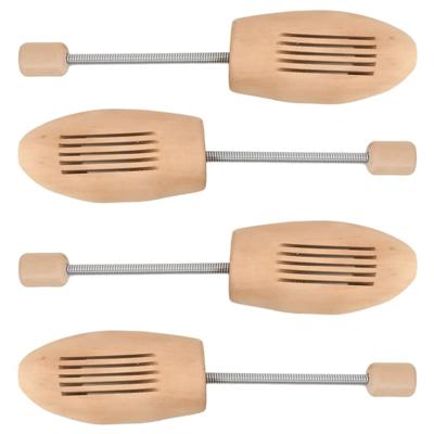 VidaXL Schoenspanners 2 paar eu maat 39-42 massief lotushout