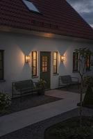 Konstsmide Carpi Messing 7347-800 Buitenlamp (wand) E27 Messing - thumbnail