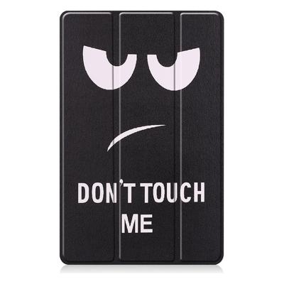 Shop4 - Samsung Galaxy Tab A7 10.4 (2020) Hoes - Smart Book Case Don't Touch Me Zwart