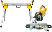 DeWalt dws774set afkortzaag | 216mm 1400w | + onderstel de7033 - dws774set - thumbnail